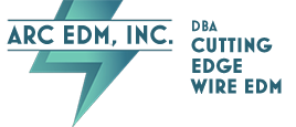 Cutting Edge Wire EDM | ARC EDM, Inc. Logo